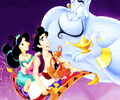 Aladdin and Yasmin Online Coloring Page
