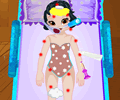 Baby Snow White At Frozen Hospital