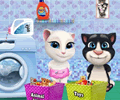 Baby Tom and Angela Washing Toys