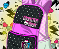 Back to School Monster High Bag Design
