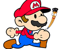 Colorindo Mario Bros