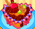 Cute Heart Cake